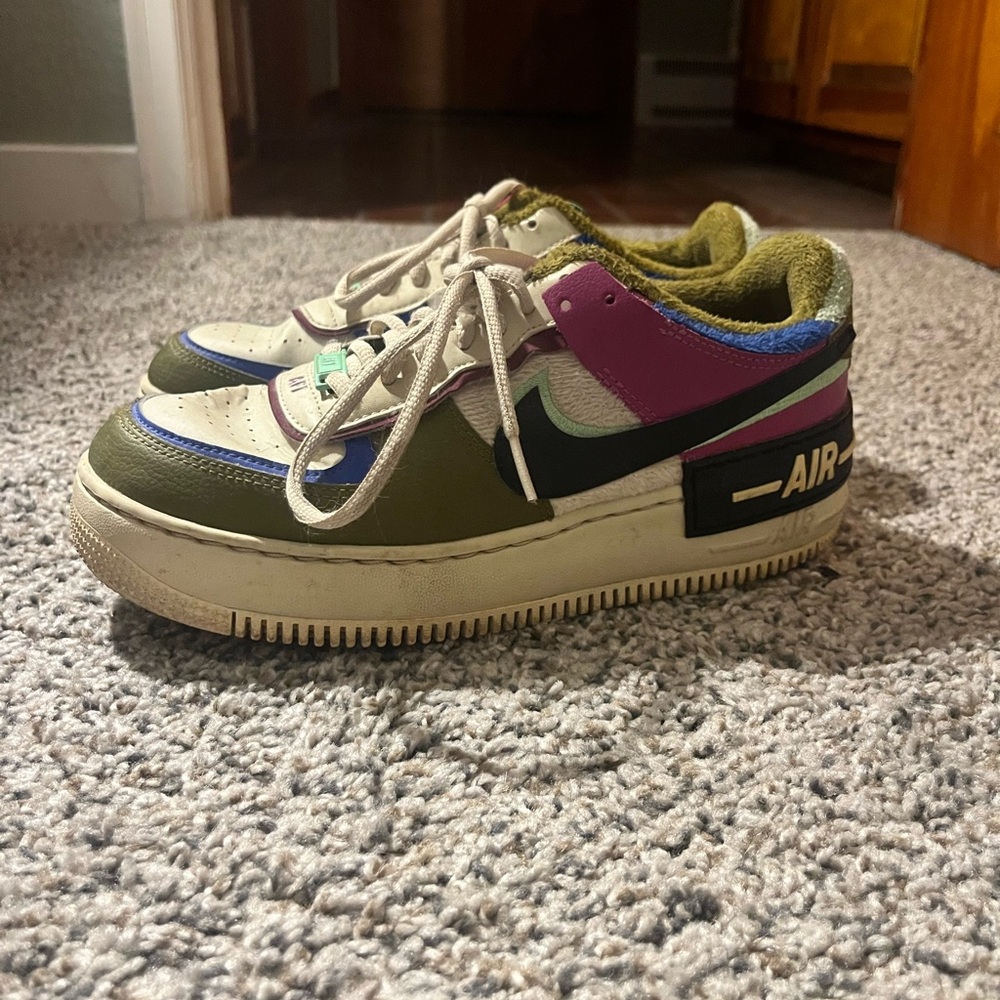 Womens Air Force 1 Shadow SE 'Cactus Flower'